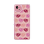 スリムプロテクションケース［ ELLE - Cat Pattern - ピンク ］