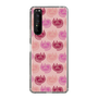 スリムプロテクションケース［ ELLE - Cat Pattern - ピンク ］