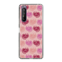 スリムプロテクションケース［ ELLE - Cat Pattern - ピンク ］