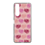 スリムプロテクションケース［ ELLE - Cat Pattern - ピンク ］