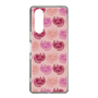 スリムプロテクションケース［ ELLE - Cat Pattern - ピンク ］