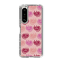 スリムプロテクションケース［ ELLE - Cat Pattern - ピンク ］