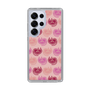 スリムプロテクションケース［ ELLE - Cat Pattern - ピンク ］
