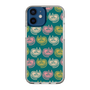 スリムプロテクションケース［ ELLE - Cat Pattern - グリーン ］