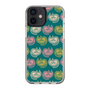 スリムプロテクションケース［ ELLE - Cat Pattern - グリーン ］