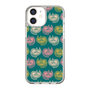 スリムプロテクションケース［ ELLE - Cat Pattern - グリーン ］