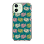 スリムプロテクションケース［ ELLE - Cat Pattern - グリーン ］