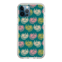 スリムプロテクションケース［ ELLE - Cat Pattern - グリーン ］
