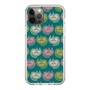 スリムプロテクションケース［ ELLE - Cat Pattern - グリーン ］