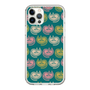 スリムプロテクションケース［ ELLE - Cat Pattern - グリーン ］