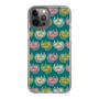 スリムプロテクションケース［ ELLE - Cat Pattern - グリーン ］
