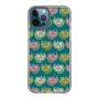 スリムプロテクションケース［ ELLE - Cat Pattern - グリーン ］