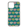スリムプロテクションケース［ ELLE - Cat Pattern - グリーン ］