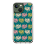 スリムプロテクションケース［ ELLE - Cat Pattern - グリーン ］