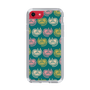 スリムプロテクションケース［ ELLE - Cat Pattern - グリーン ］