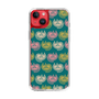 スリムプロテクションケース［ ELLE - Cat Pattern - グリーン ］