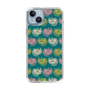 スリムプロテクションケース［ ELLE - Cat Pattern - グリーン ］