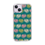 スリムプロテクションケース［ ELLE - Cat Pattern - グリーン ］