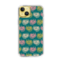 スリムプロテクションケース［ ELLE - Cat Pattern - グリーン ］