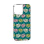 スリムプロテクションケース［ ELLE - Cat Pattern - グリーン ］