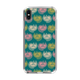 スリムプロテクションケース［ ELLE - Cat Pattern - グリーン ］