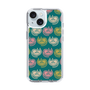スリムプロテクションケース［ ELLE - Cat Pattern - グリーン ］