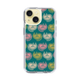 スリムプロテクションケース［ ELLE - Cat Pattern - グリーン ］