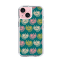 スリムプロテクションケース［ ELLE - Cat Pattern - グリーン ］