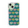 スリムプロテクションケース［ ELLE - Cat Pattern - グリーン ］