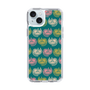 スリムプロテクションケース［ ELLE - Cat Pattern - グリーン ］