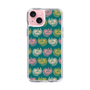 スリムプロテクションケース［ ELLE - Cat Pattern - グリーン ］