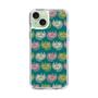 スリムプロテクションケース［ ELLE - Cat Pattern - グリーン ］