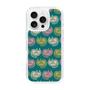 スリムプロテクションケース［ ELLE - Cat Pattern - グリーン ］