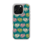スリムプロテクションケース［ ELLE - Cat Pattern - グリーン ］