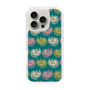 スリムプロテクションケース［ ELLE - Cat Pattern - グリーン ］