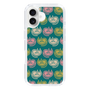 スリムプロテクションケース［ ELLE - Cat Pattern - グリーン ］