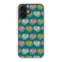 スリムプロテクションケース［ ELLE - Cat Pattern - グリーン ］