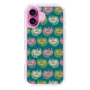 スリムプロテクションケース［ ELLE - Cat Pattern - グリーン ］