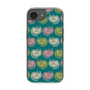 スリムプロテクションケース［ ELLE - Cat Pattern - グリーン ］
