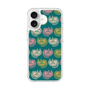 スリムプロテクションケース［ ELLE - Cat Pattern - グリーン ］