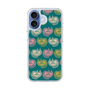 スリムプロテクションケース［ ELLE - Cat Pattern - グリーン ］