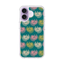 スリムプロテクションケース［ ELLE - Cat Pattern - グリーン ］