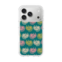 スリムプロテクションケース［ ELLE - Cat Pattern - グリーン ］