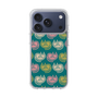 スリムプロテクションケース［ ELLE - Cat Pattern - グリーン ］