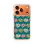スリムプロテクションケース［ ELLE - Cat Pattern - グリーン ］
