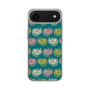 スリムプロテクションケース［ ELLE - Cat Pattern - グリーン ］