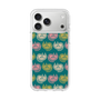 スリムプロテクションケース［ ELLE - Cat Pattern - グリーン ］