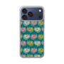 スリムプロテクションケース［ ELLE - Cat Pattern - グリーン ］
