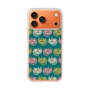 スリムプロテクションケース［ ELLE - Cat Pattern - グリーン ］