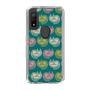 スリムプロテクションケース［ ELLE - Cat Pattern - グリーン ］